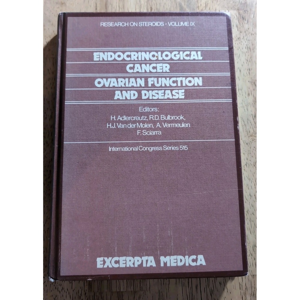 ENDOCRINOLOGICAL CANCER OVARIAN FUNCTION AND DISEASE Editor H. Adlercreutz HC